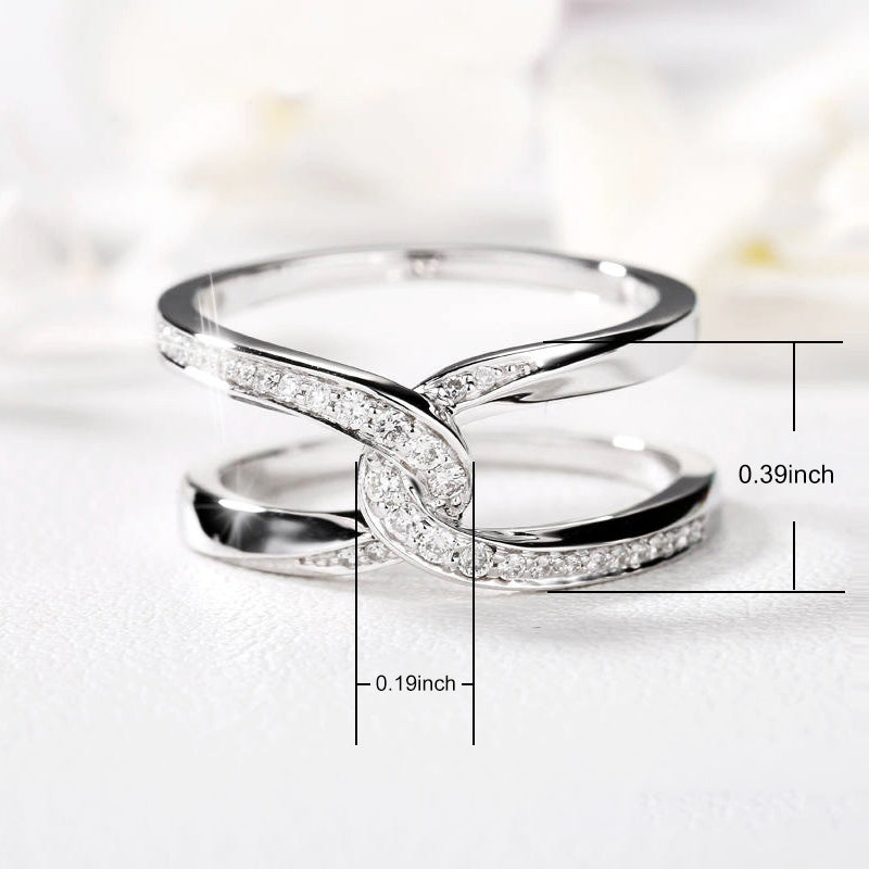 Speciell Band rektangel sammankopplande ring