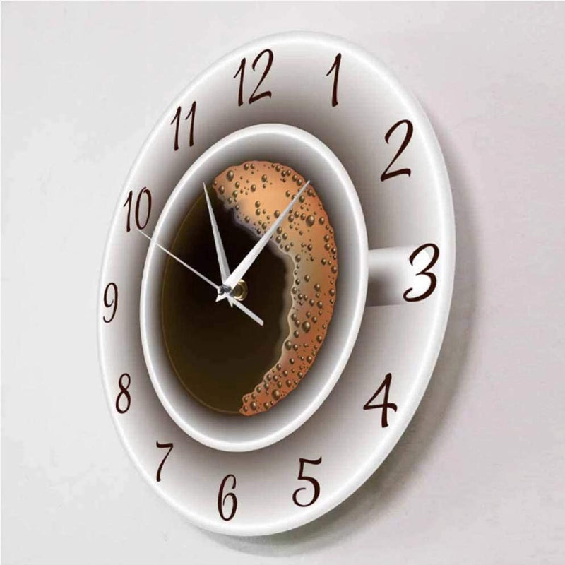 Kaffekopp Väggklocka