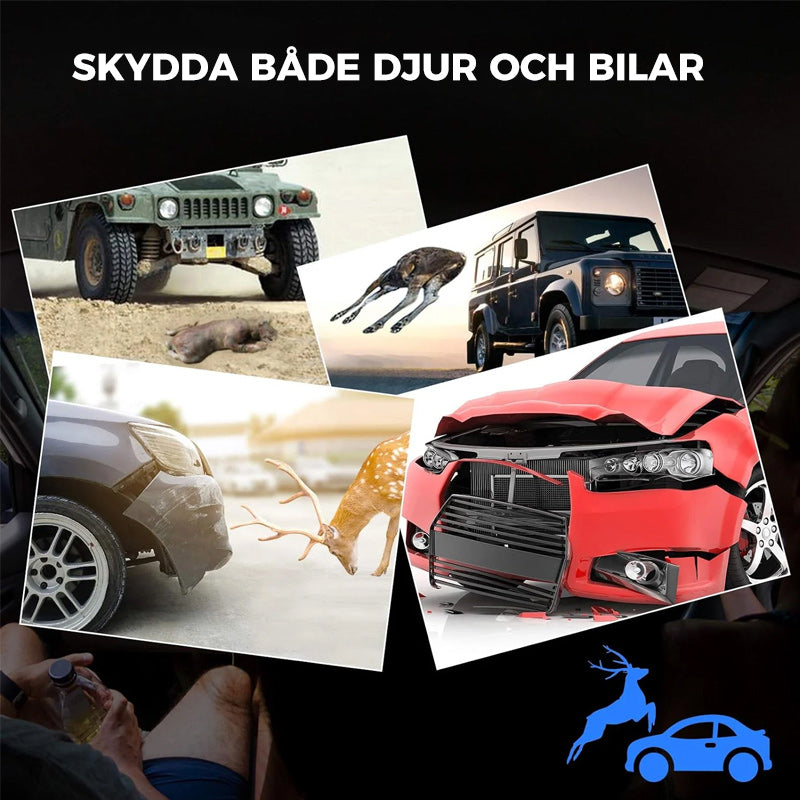Ultraljud Deer Warning Whistle Repeller för bil