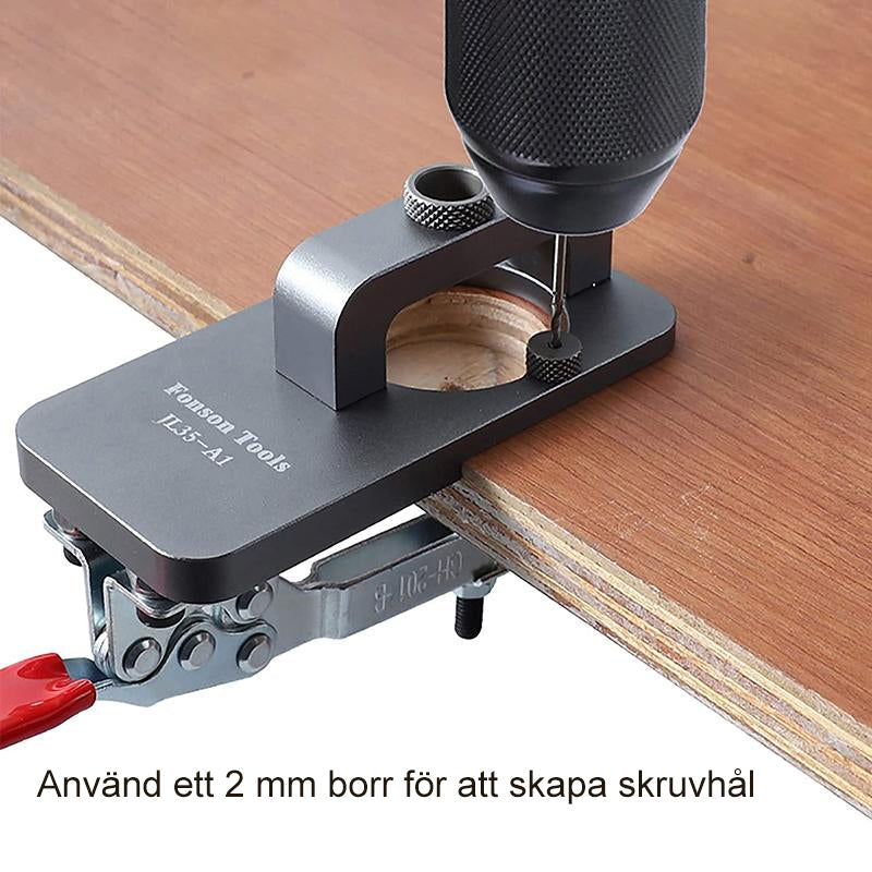 Saker 35mm / 1,37 tum dold gångjärn