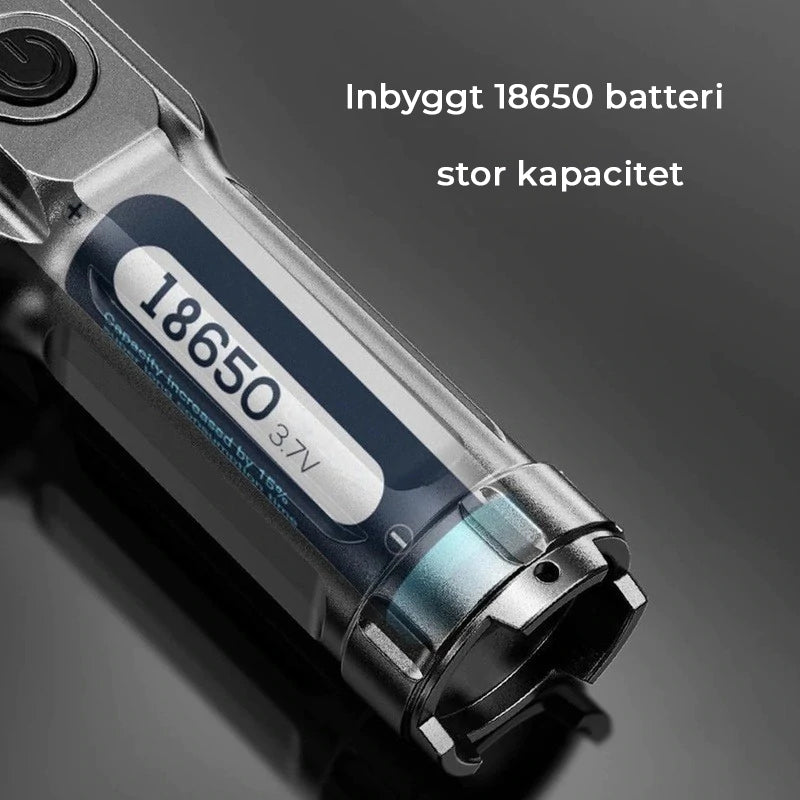 Kraftfull LED-ficklampa