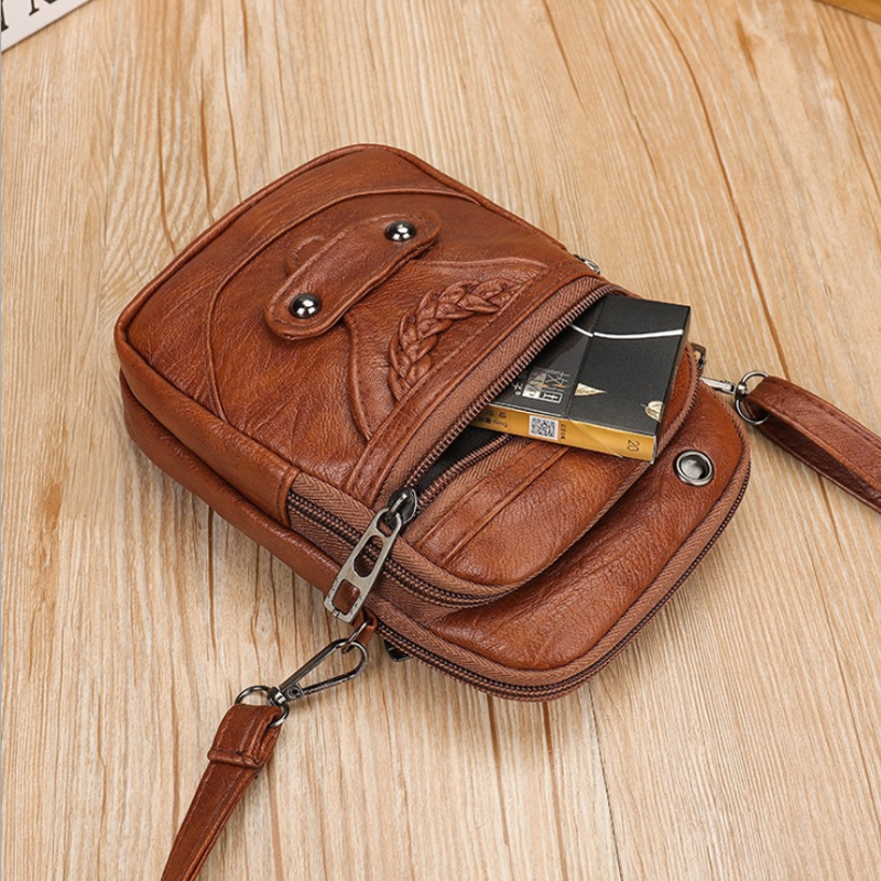 Vintage Mini Crossbody-Väska