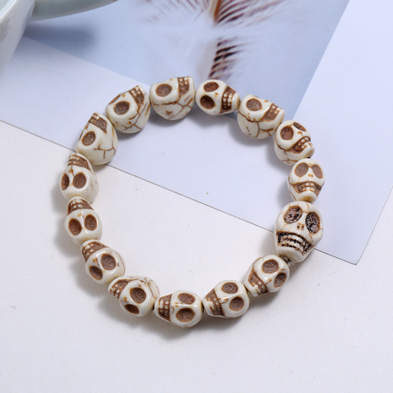 🎃HALLOWEEN🎃 Skalle Stil Strandarmband