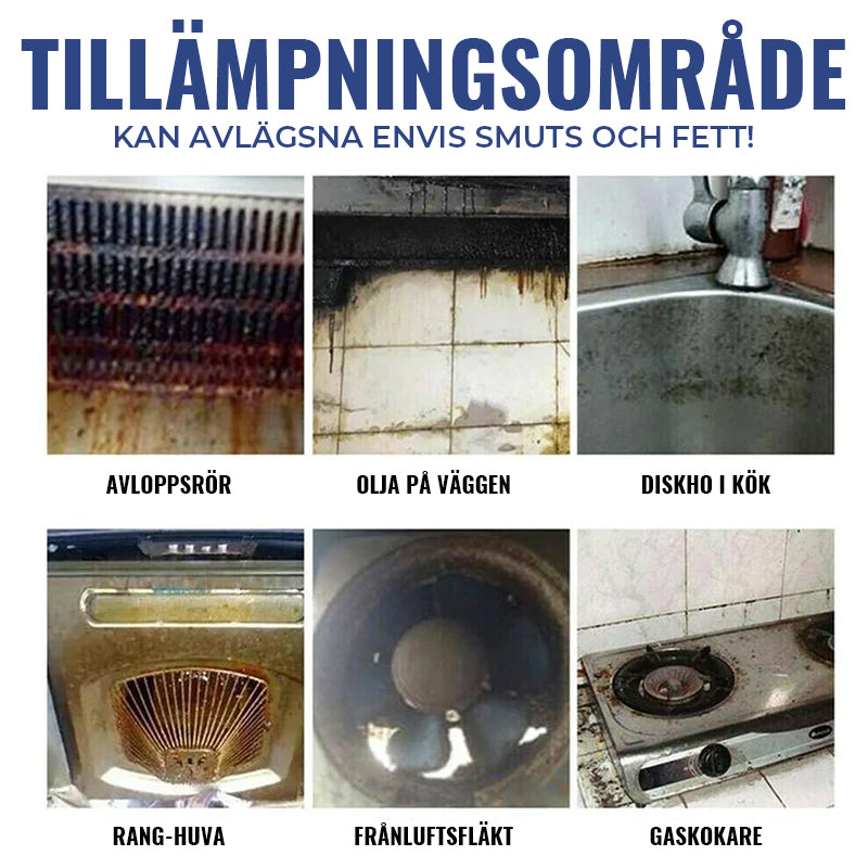 Sköljfri rengöringsspray för alla ändamål