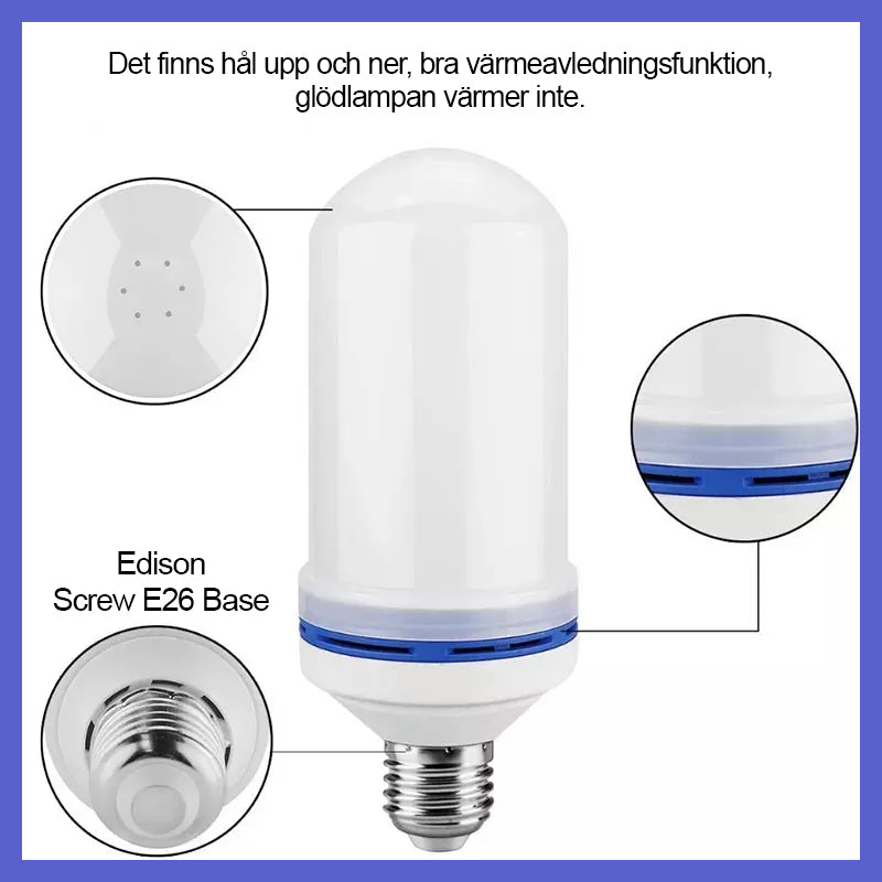LED-Låglampa med gravitationsavkännande effekt