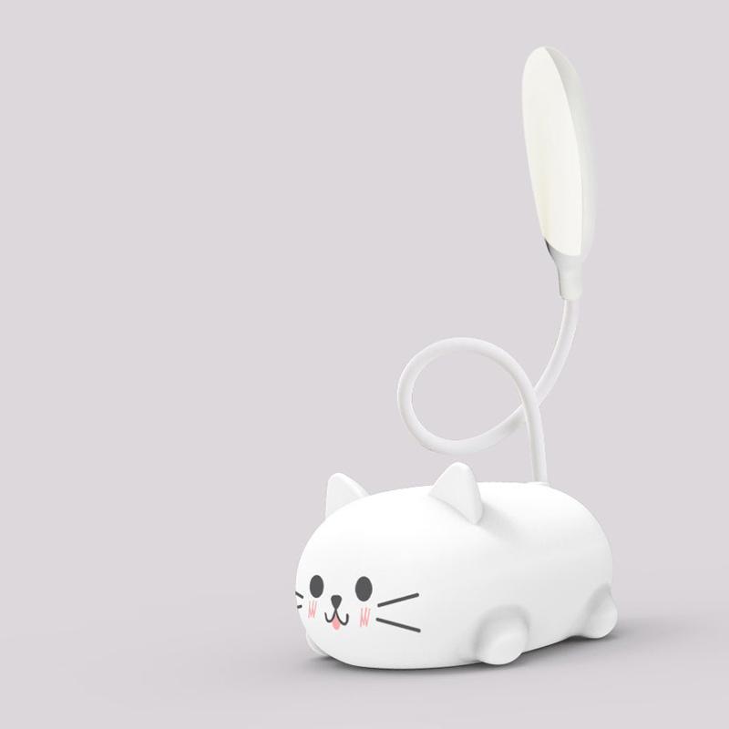 Tecknad katt LED-bordslampa
