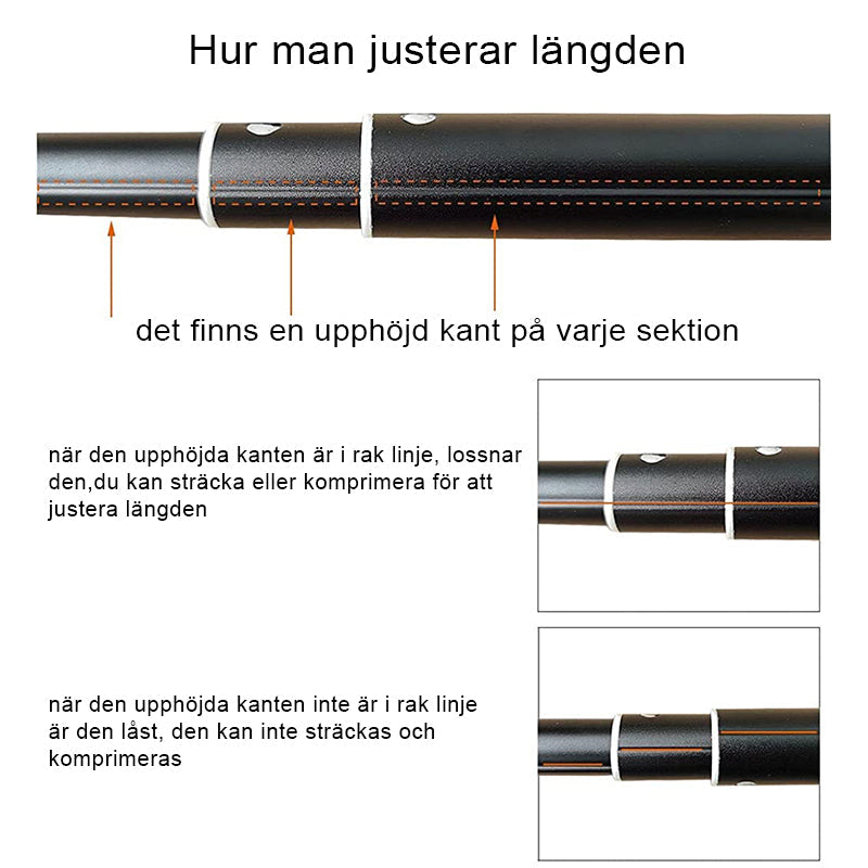 Metall Skohorn Långt handtag