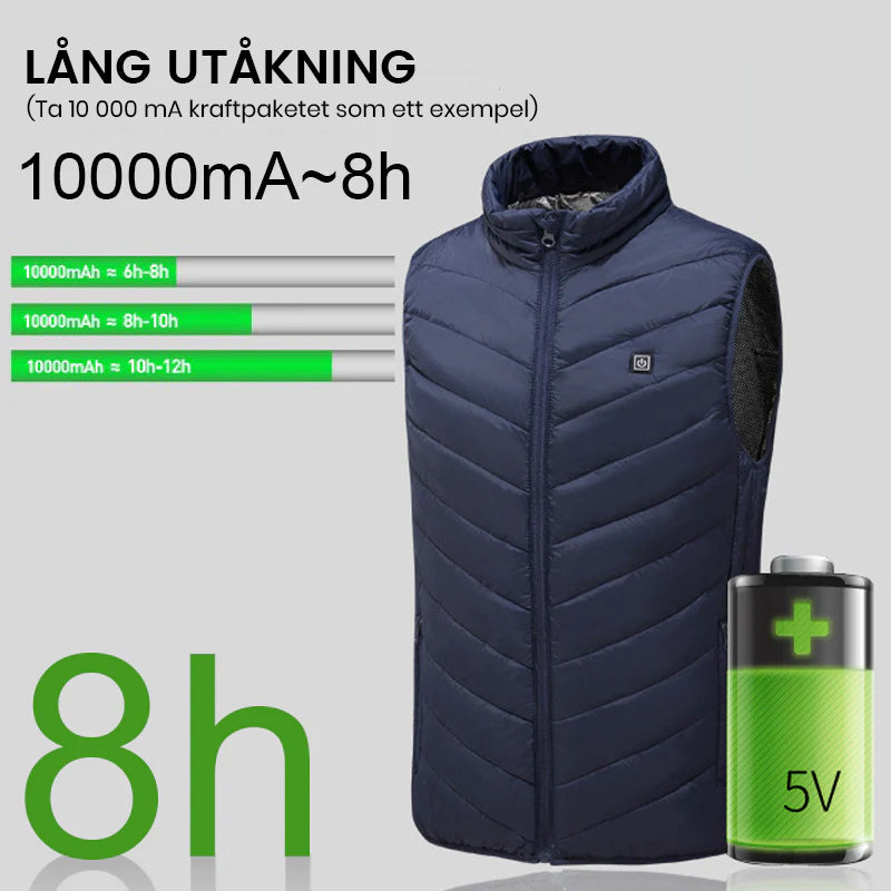 Unisex Uppvärmd Väst