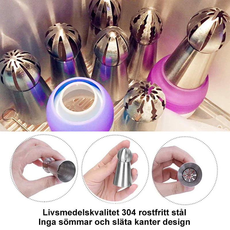 Verktygsset för kakbakningsdekor