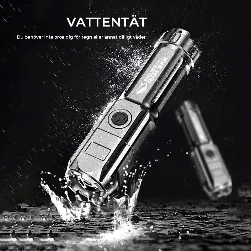 Kraftfull LED-ficklampa