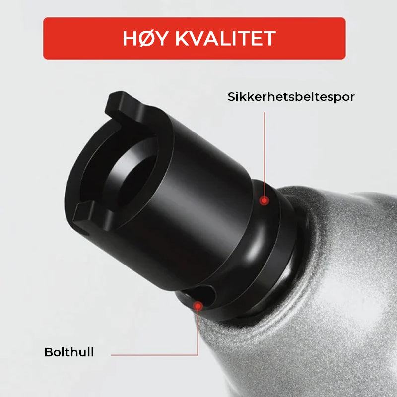 Hylsnyckel för vinkelslip