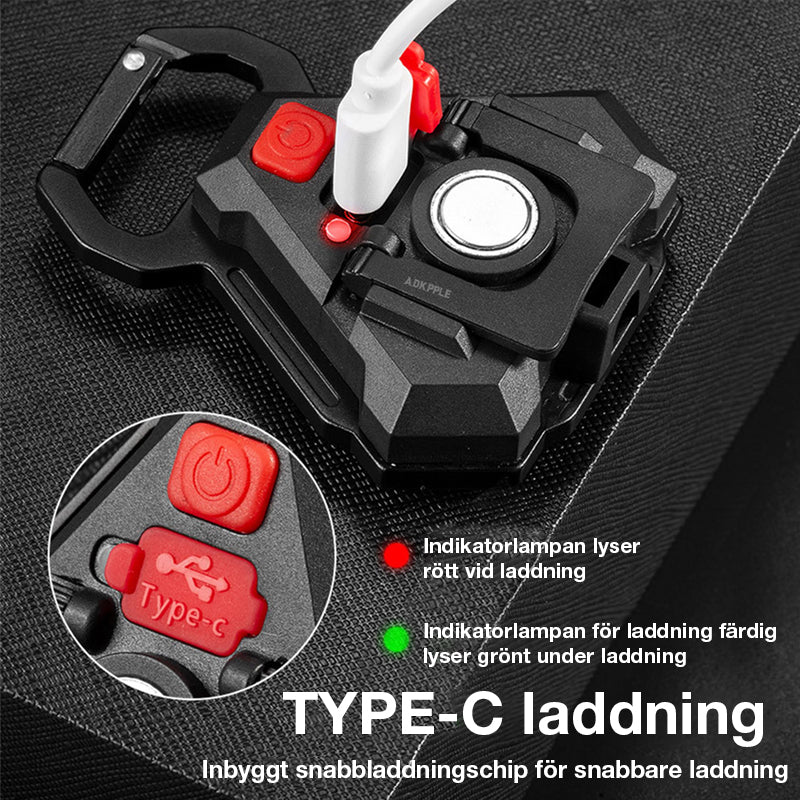 Nyckelring med LED-ljus