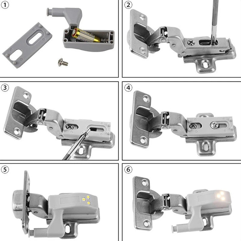 Smart Skåpsenso LED -Ljus (10 st)