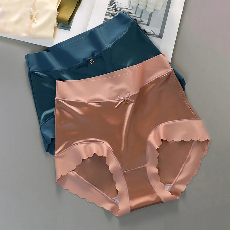 💗Satinunderkläder med mid midja för kvinnor