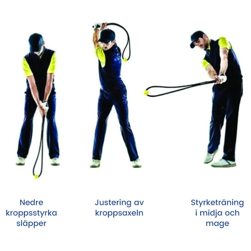 Golfträningsrep