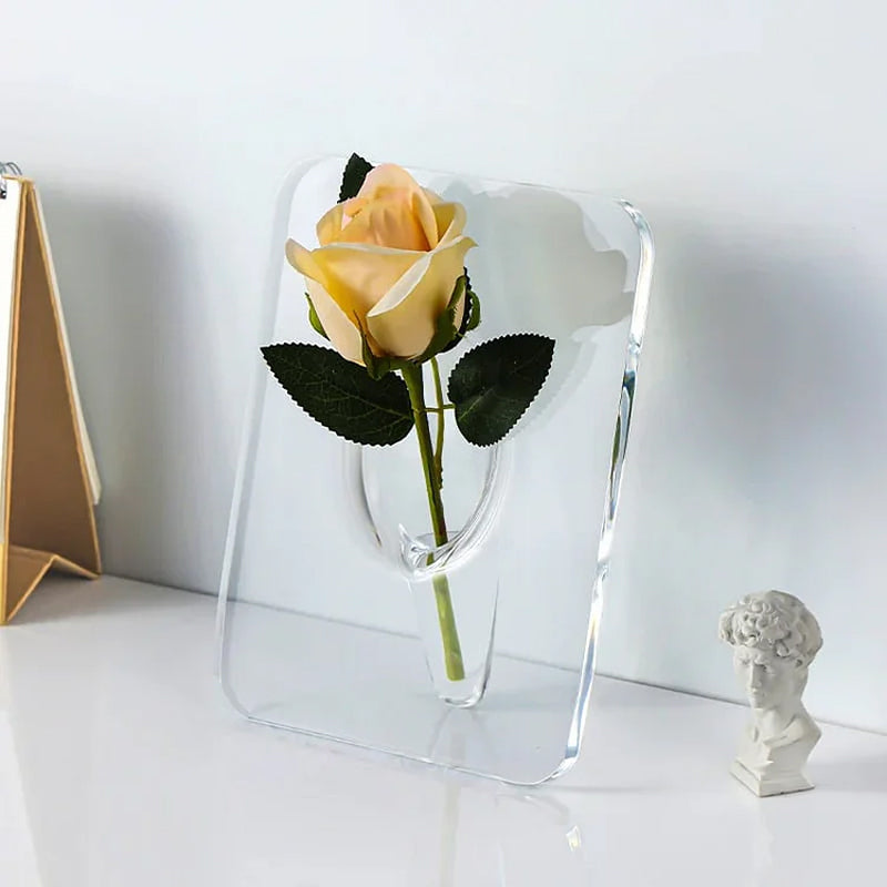 Fotoram Vas Desktop Flower Arrangement Ornament