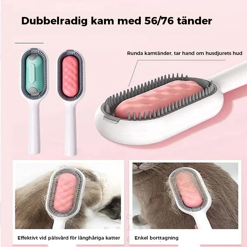 👍Husdjurshårborttagningskam med vattentank