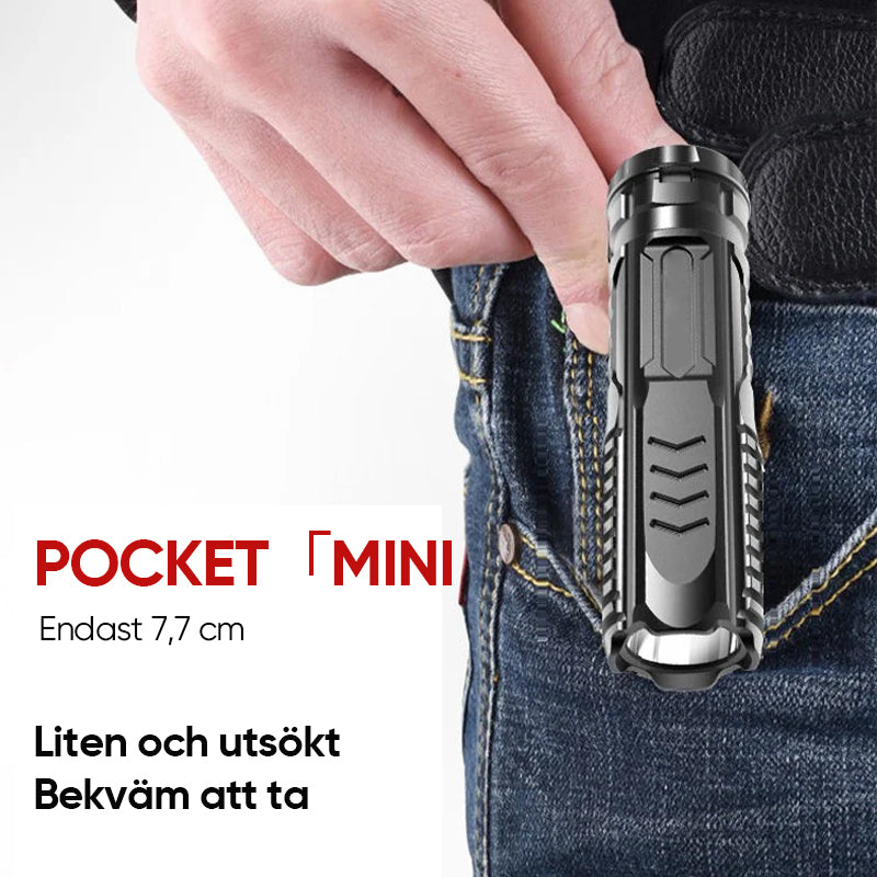 ❤️Taktisk starkt ljus ficklampa