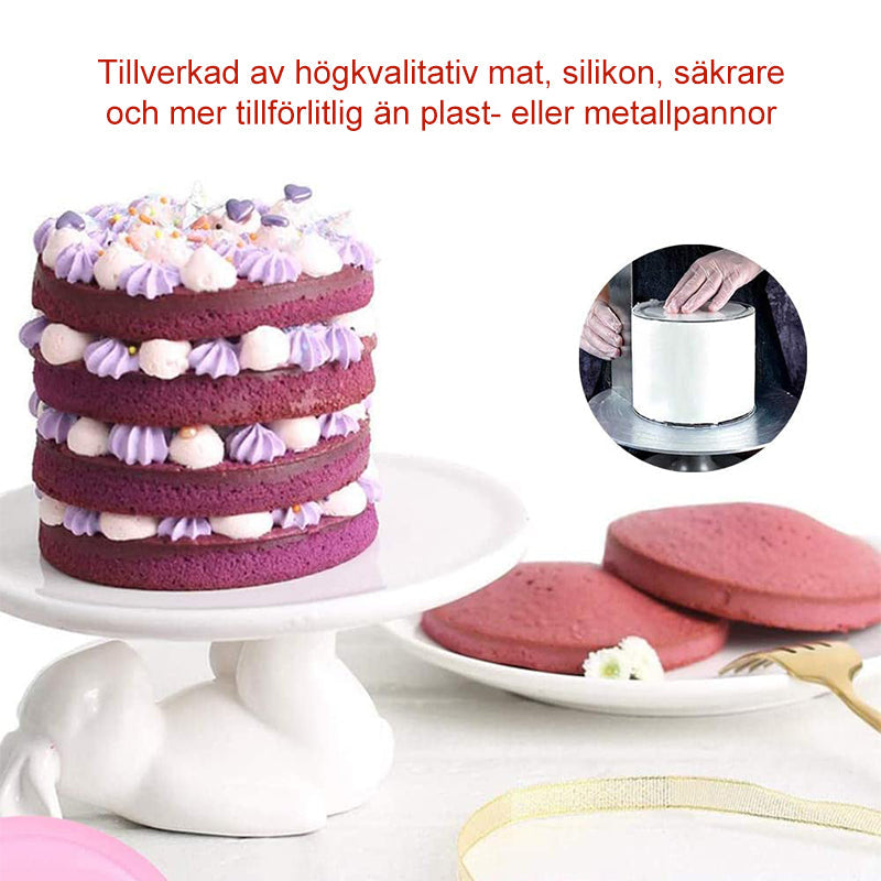 Silikon Tårtform | Hjärtformad | Rund