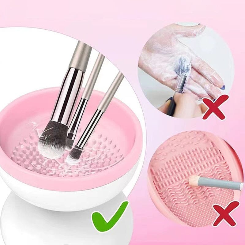 Elektrisk makeupborstrengöringsmaskin