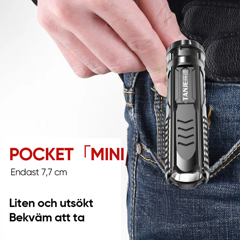 ❤️Taktisk starkt ljus ficklampa