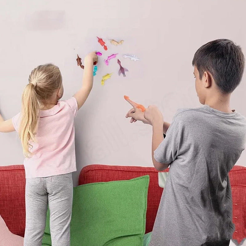Slingshot Dinosaurieleksaker (slumpmässiga färger)
