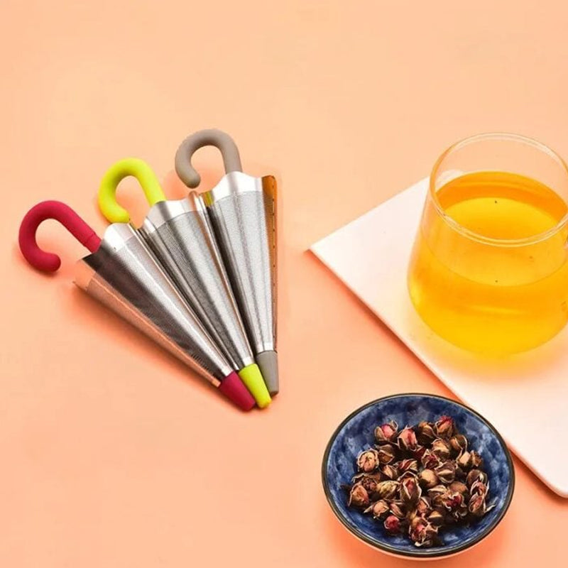 Paraply teinfuser i rostfritt stål