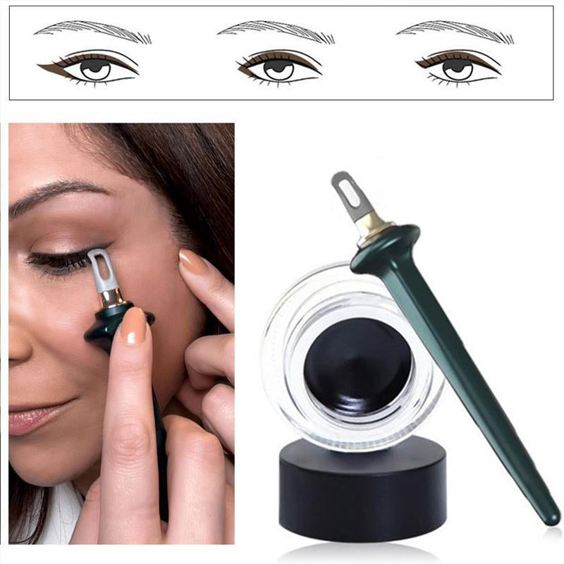 Enkel No-Skip Eyeliner (med borste)