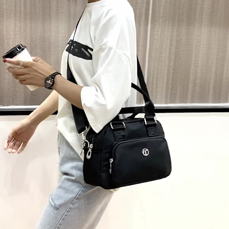 Stor kapacitet nylon canvasväska