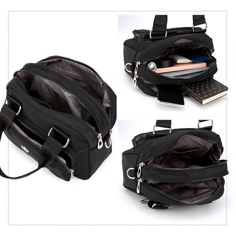 Stor kapacitet nylon canvasväska