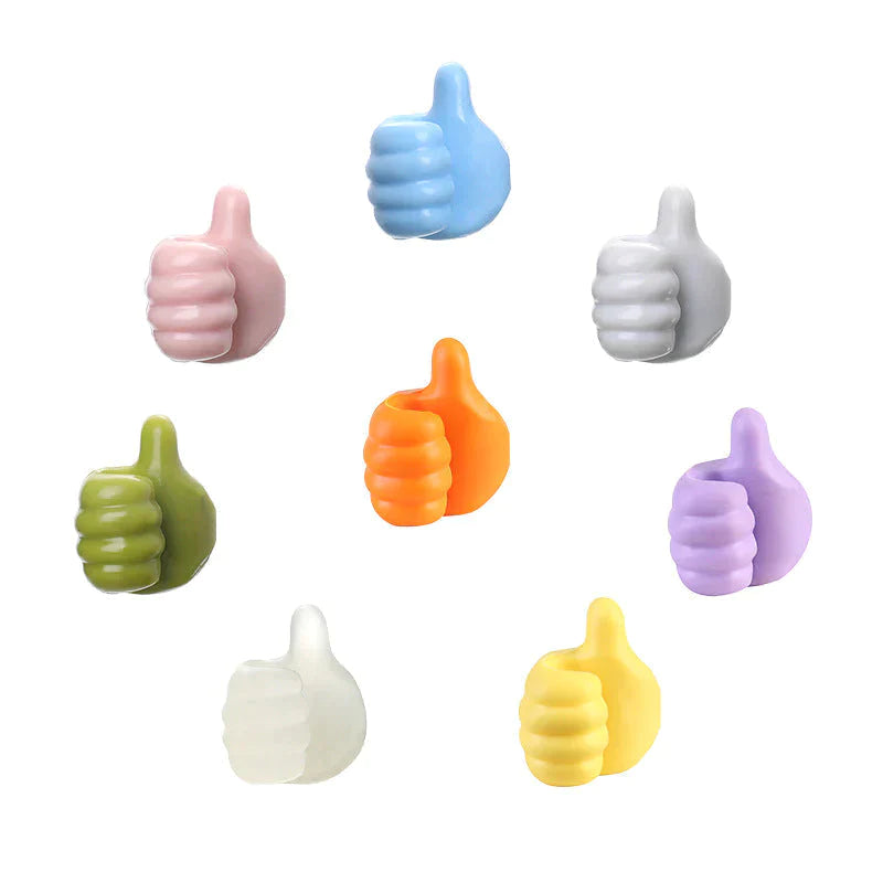 Självhäftande Mini Tumme upp Hållare