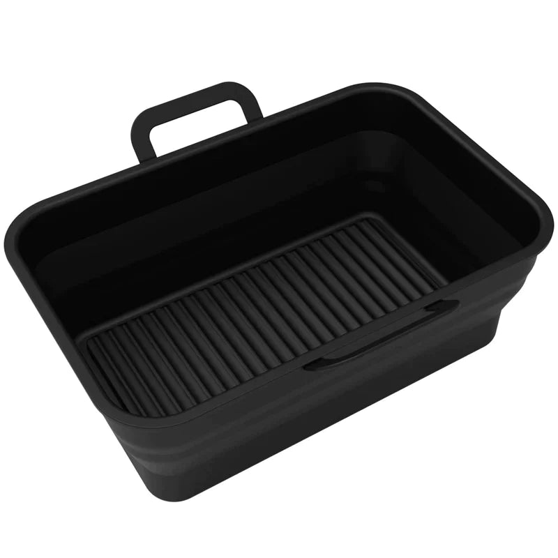 Hopfällbar Air Fryer bakplåt i silikon