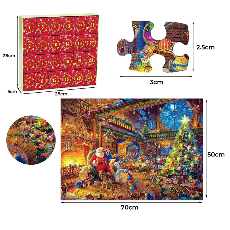 🎅🧩Adventskalender för julpussel 2023